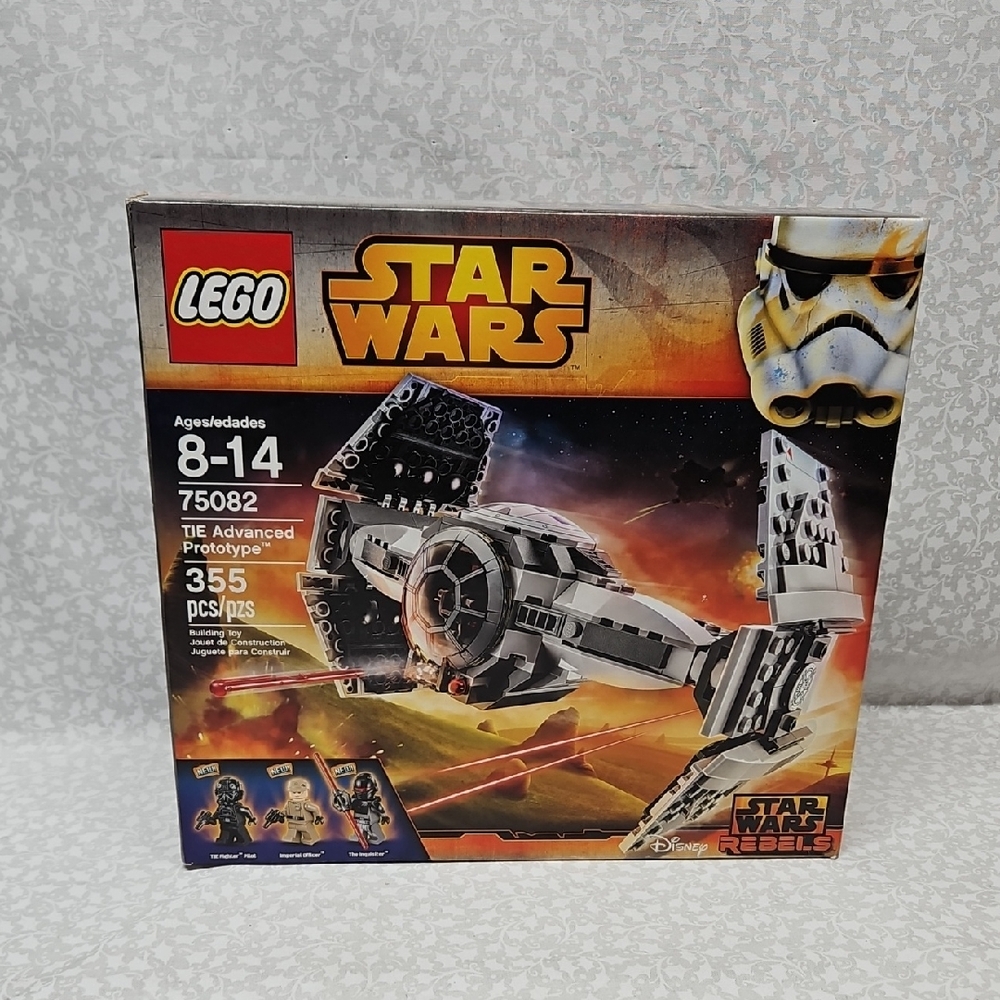 New 2015 Lego Star Wars Tie Advanced Prototype 75082 Set Sealed